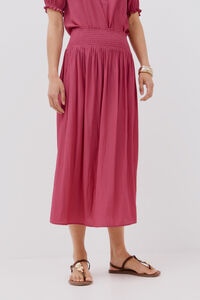 Cortefiel Saia midi favo de mel