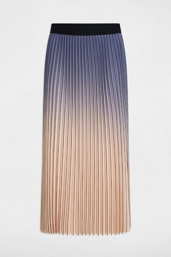 Morgan Falda larga plisada Multicolor