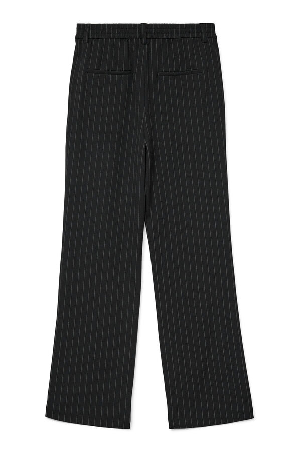 Vero Moda Cal&ccedil;a de terno listradas Preto