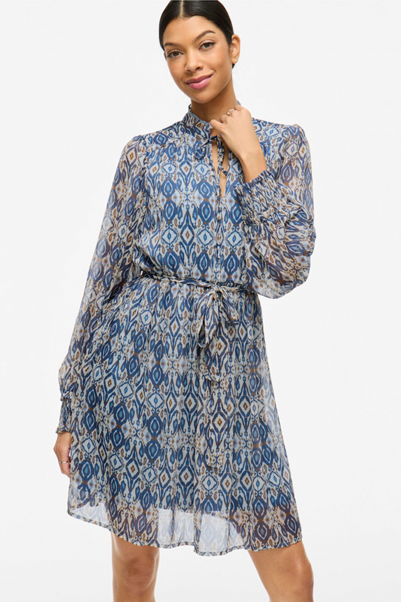 Vila Short printed dress