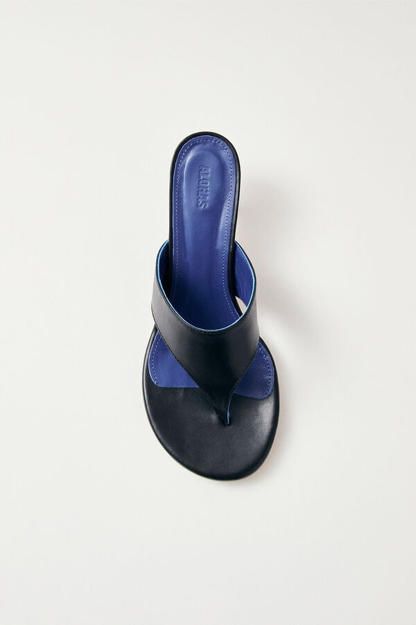 Alohas Sandalias de piel Tess Negro