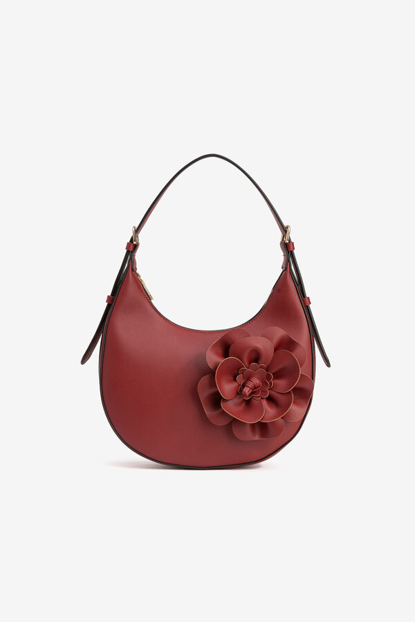Vilanova Cartera con flor Rojo
