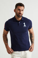Williot Polo Numbers Marino Azul marino