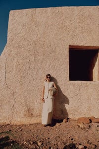 Selected Femme Saia midi de linho