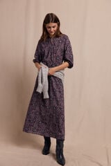 Slowlove Vestido estampado Roxo