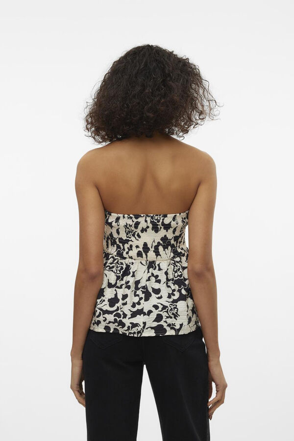 Vero Moda Top com decote caicai Cinzento