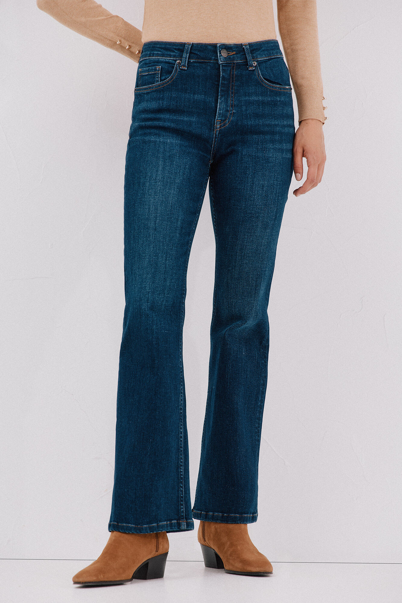 Cortefiel Jeans boca de sino