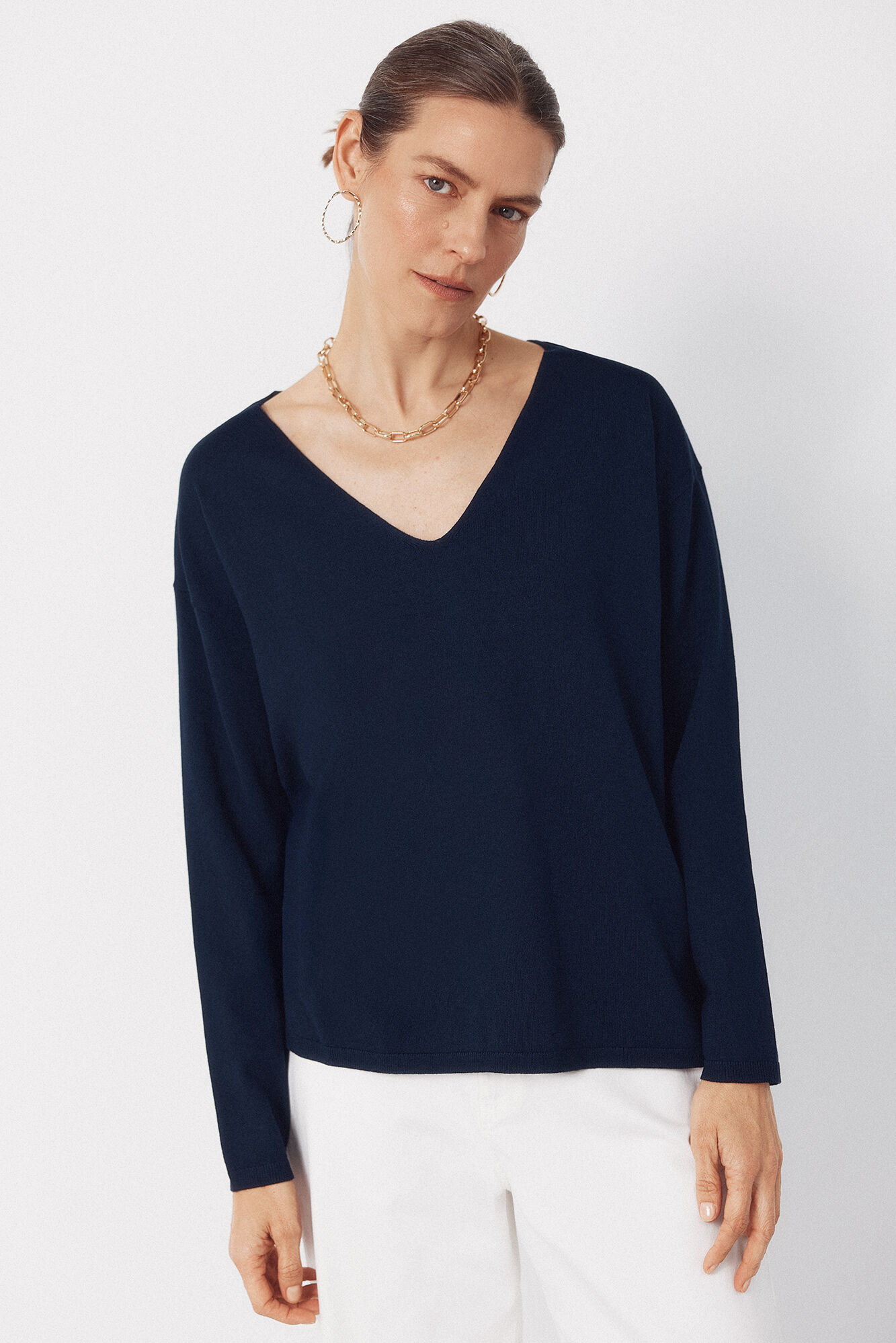 Cortefiel Jersey escote pico