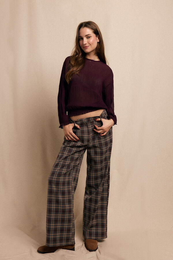 Slowlove Blusa franzida Granada
