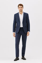 Cortefiel Pantalón ojo perdiz en tailred fit Azul