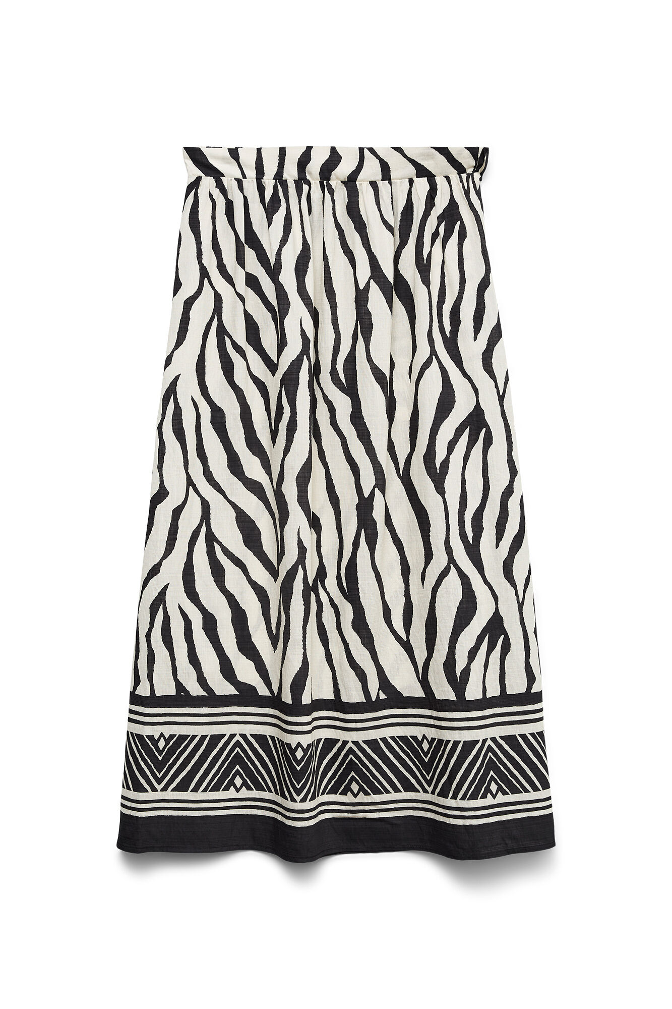 Vero Moda Saia de tornozelo estampada