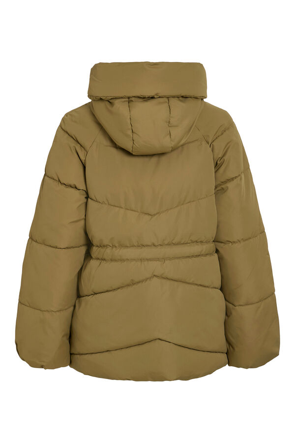 Vila Abrigo acolchado 3/4 Marr&oacute;n