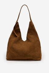 Cortefiel Bolso hobo piel Camel