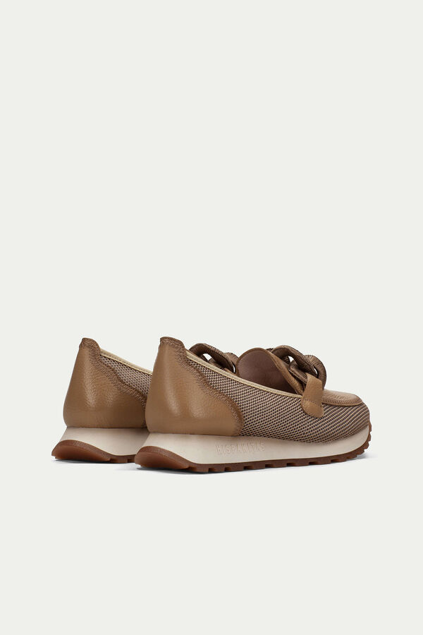 Hispanitas Mocas&iacute;n sport maxicadena LOIRA Beige