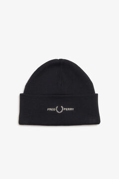 Cortefiel Gorro liso Negro