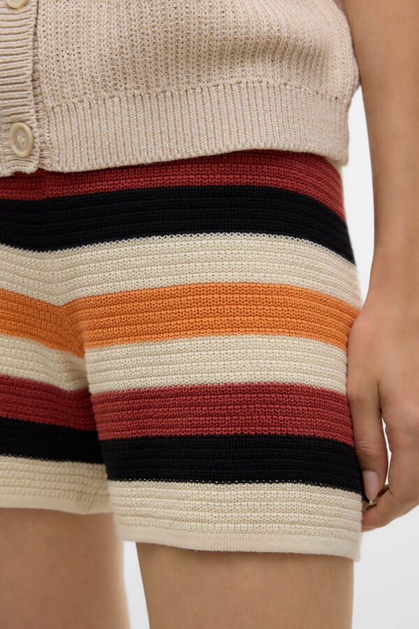 Vero Moda Shorts de malha fria  Cinzento