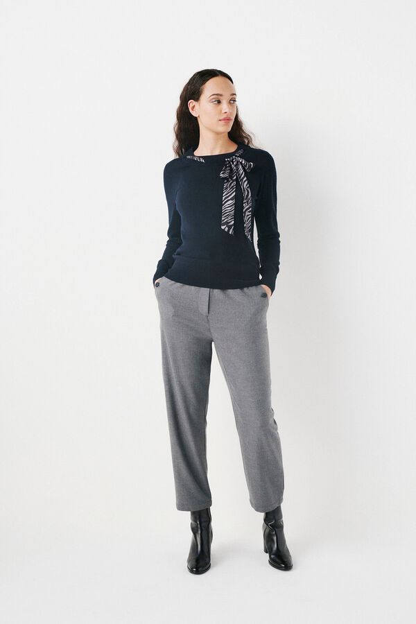 Caroll Su&eacute;ter Mlana Azul