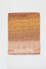 Slowlove Bufanda logo Estampado naranja