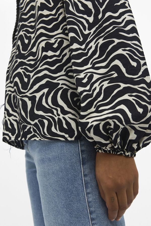 Object Blusa globo Ecovero Negro