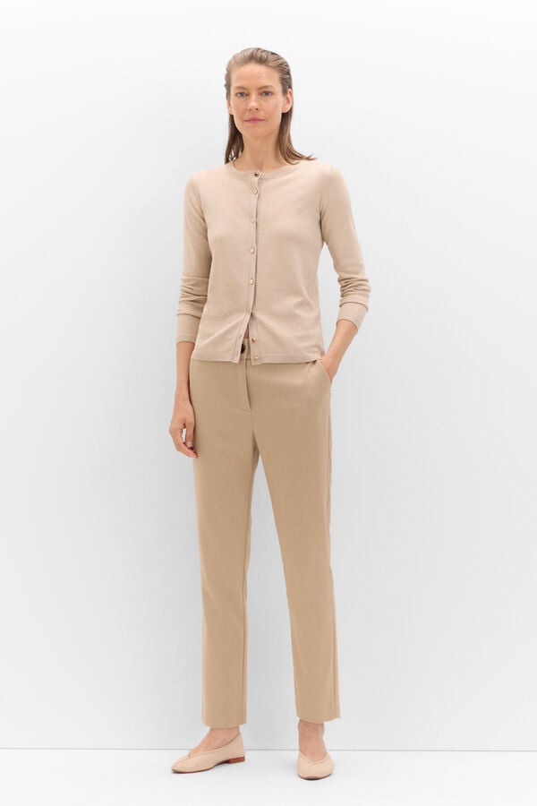 Cortefiel Chaqueta b&aacute;sica punto Arena