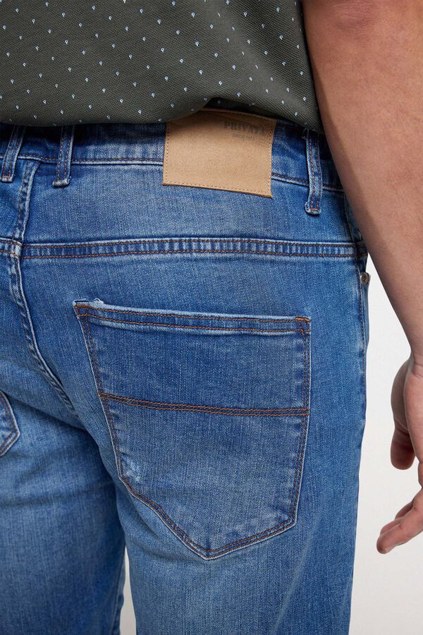 Privata Bermuda tejana blue light Azul