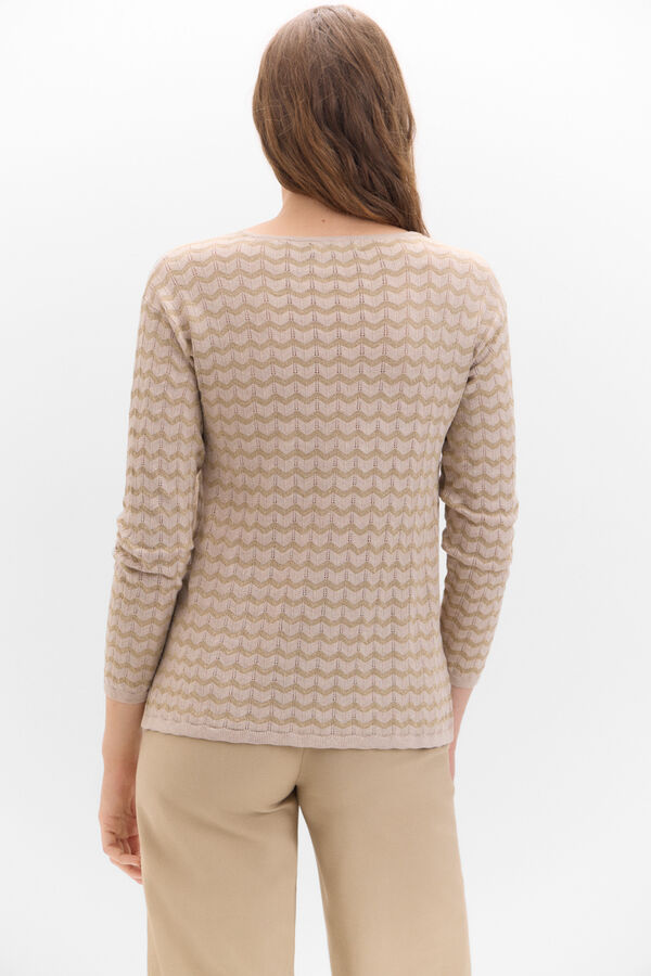 Cortefiel Jersey jacquard lurex Arena