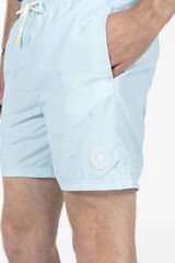 elPulpo Ba&ntilde;ador lavado estampado new all over Azul