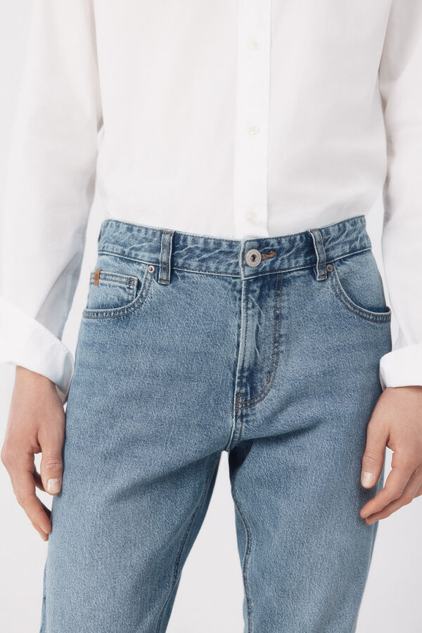 Cortefiel Cal&ccedil;as jeans slim fit Azul