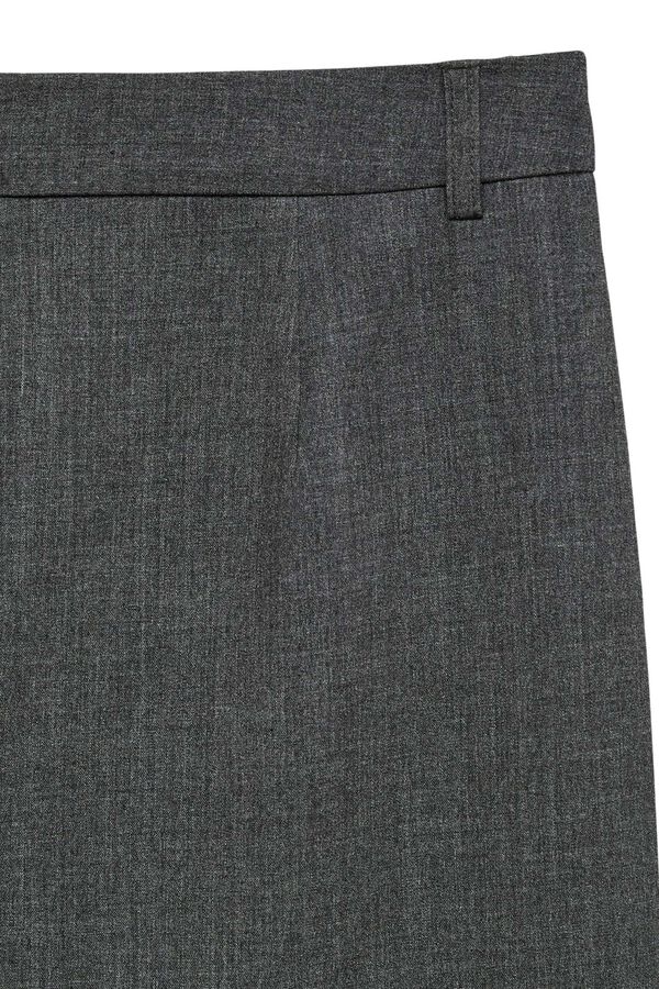 Vero Moda Pantal&oacute;n recto de vestir Gris oscuro