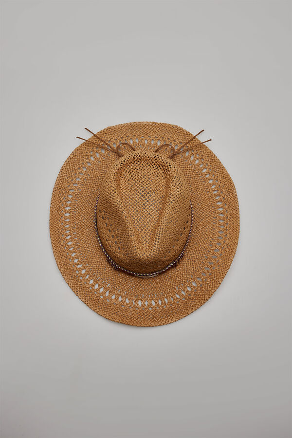 Slowlove Sombrero cowboy Marr&oacute;n