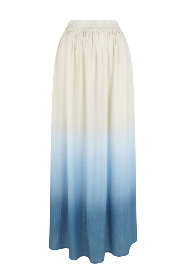 Slowlove Saia longa degrad&ecirc; Azul
