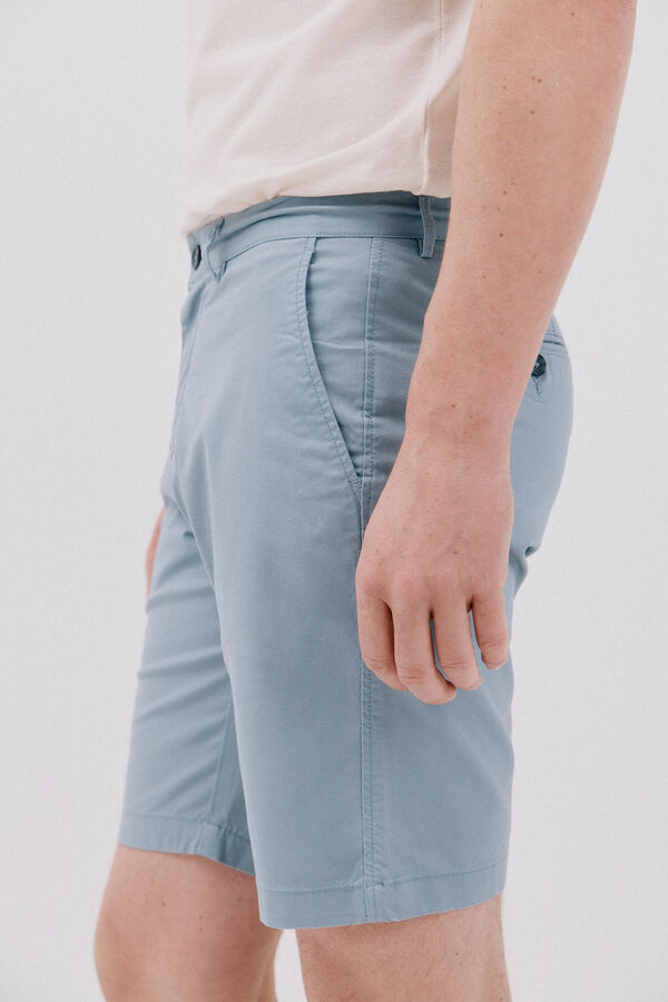 Cortefiel Bermuda chino Azul