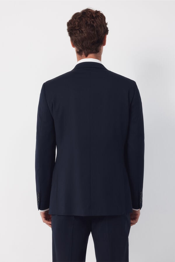 Cortefiel Blazer de fato liso COOLMAX&reg; Azul