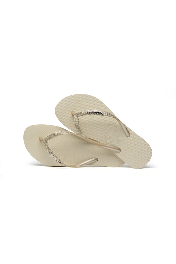 Havaianas Chanclas SLIM GLITTER Beige