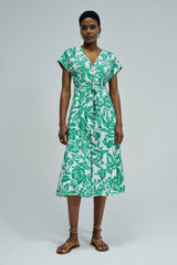 Salsa Jeans Vestido com estampado floral Verde