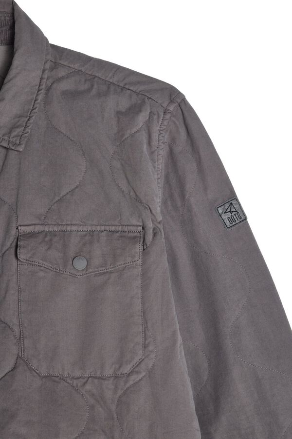 OOTO Sobrecamisa acolchada Gris