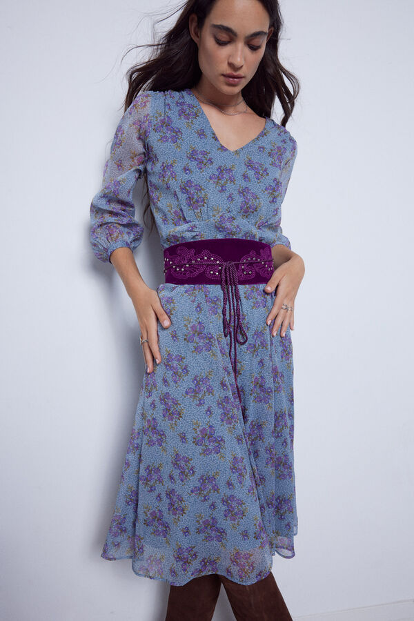 Slowlove Vestido estampado Multicolor