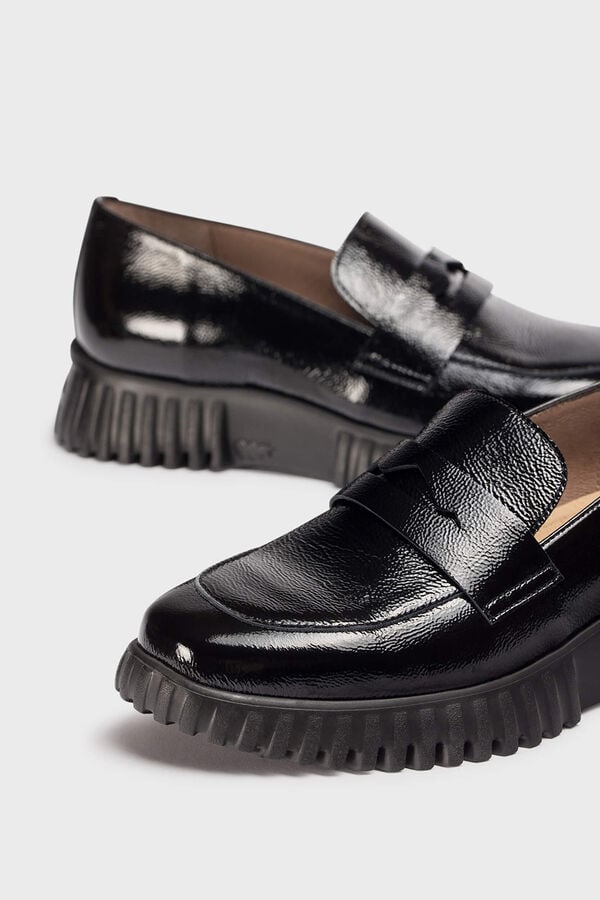 Wonders Mocasines FLEXFLY 02 Negro