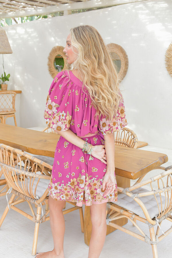 Jaase Vestido curto fluido Subiu