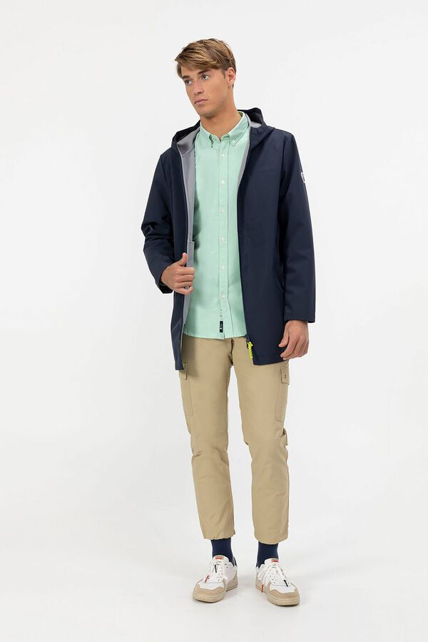 elPulpo Camisa Oxford com gola de bot&atilde;o Verde