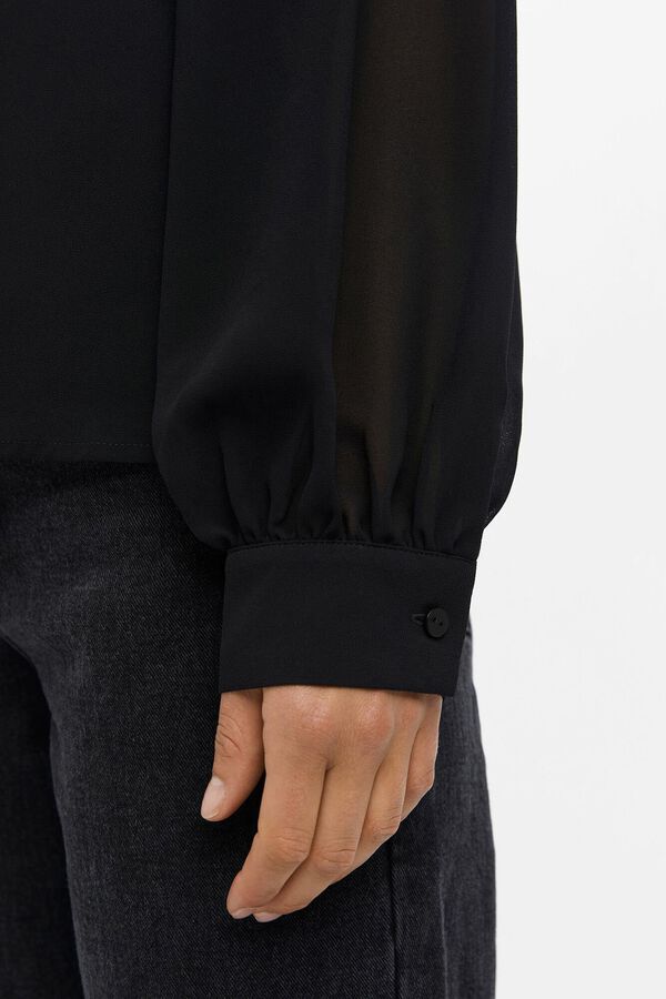 Object Blusa manga comprida Preto