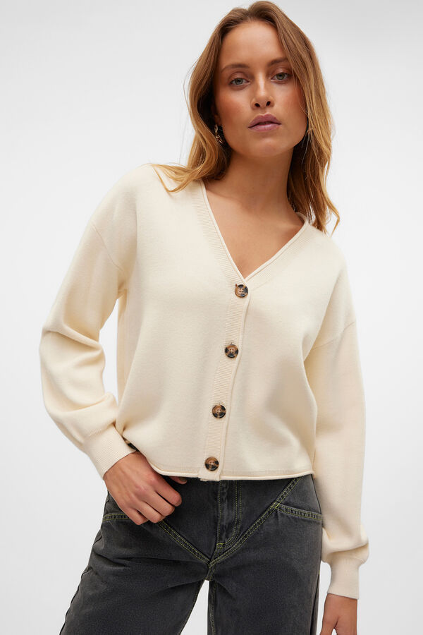 Vero Moda C&aacute;rdigan de punto Gris