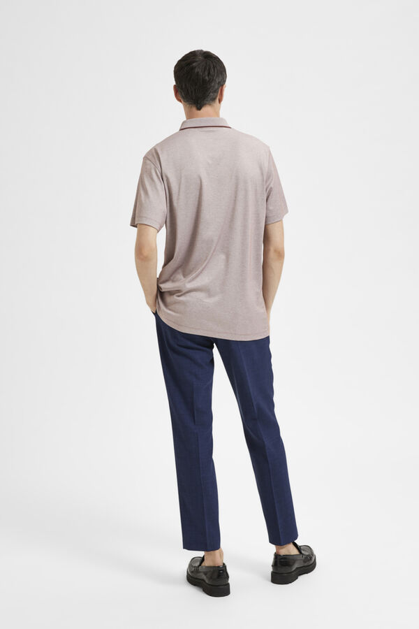 Selected Polo coolmax de algod&atilde;o org&acirc;nico Subiu