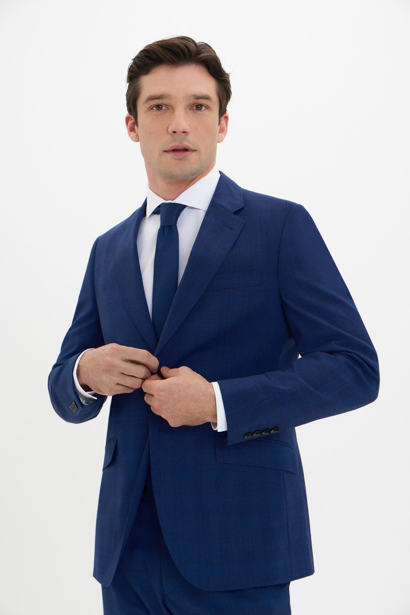 Cortefiel Blazer quadrado slim fit