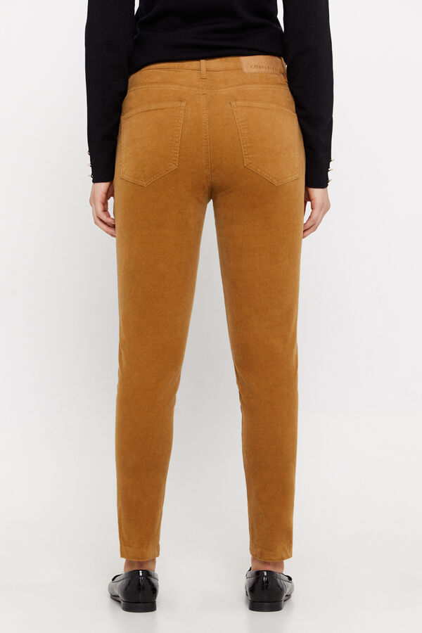 Cortefiel Pantalón sensational pana Beige