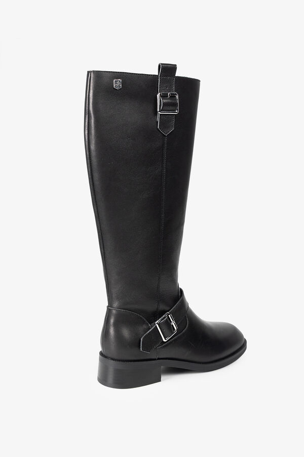 Popa Botas feminina Kiliman Napa Preto