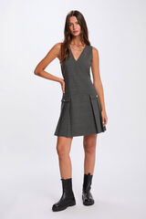 Morgan Vestido ajustado tipo pichi Gris