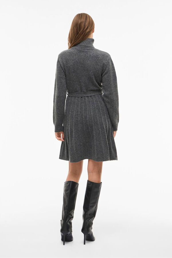 Vila Vestido de punto corto Gris