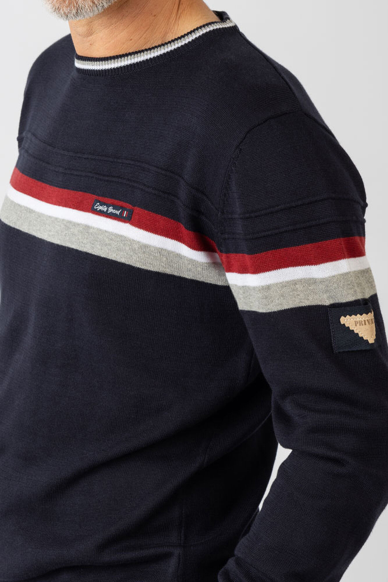 Privata Camisola de gola redonda