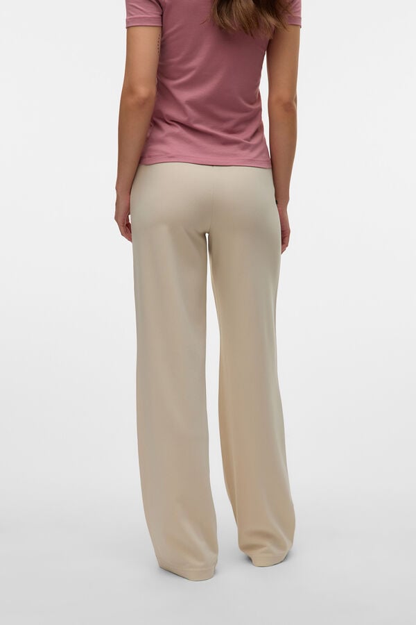 Vero Moda Cal&ccedil;a social el&aacute;stica Tostado